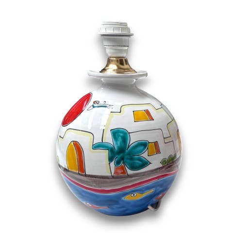 Ceramiche De Simone - Wholesale Accent/Desk Lamp - Dammusi lamp base2