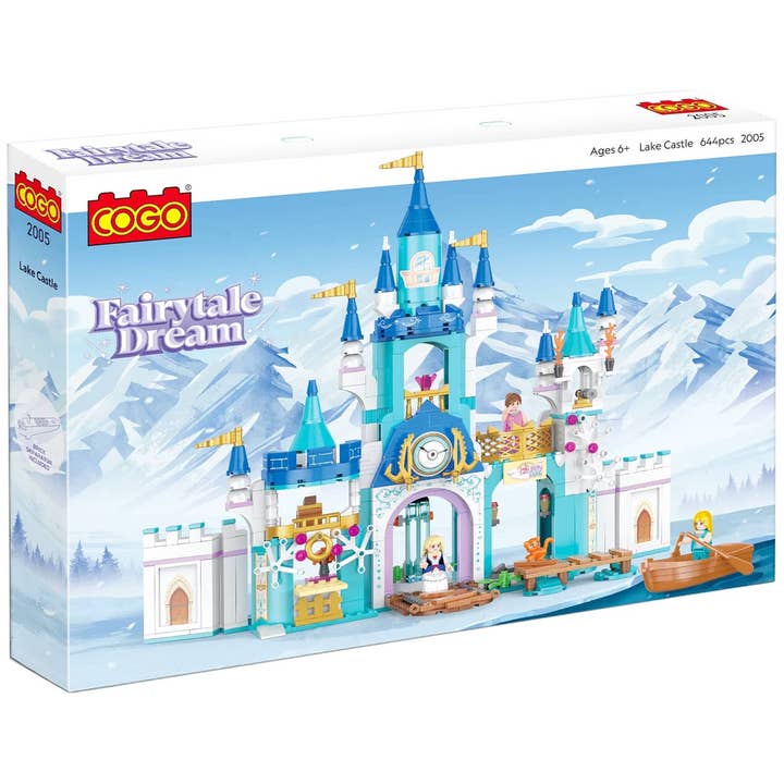 Blue Castle 644 Pcs Building Brick Block Craft Kit for wholesale on Faire1