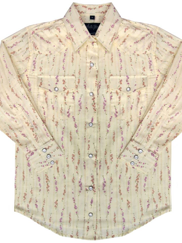 Ladies Print <br>241-1110 for wholesale by White Horse Apparel