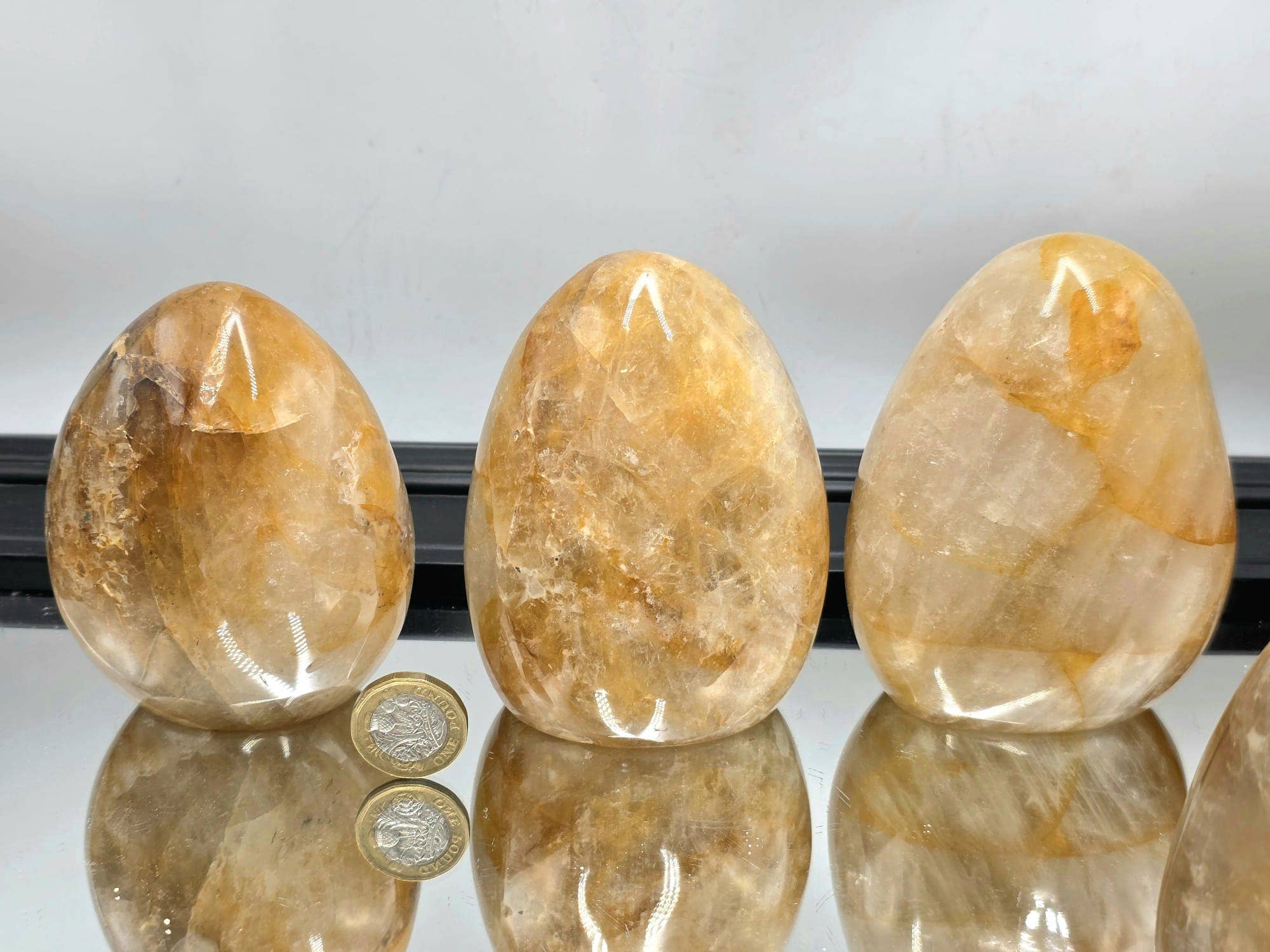 Distinction Crystals - Wholesale Spiritual Stone/Crystal - Large Golden healer Quartz Crystal Freeform 500-700g0