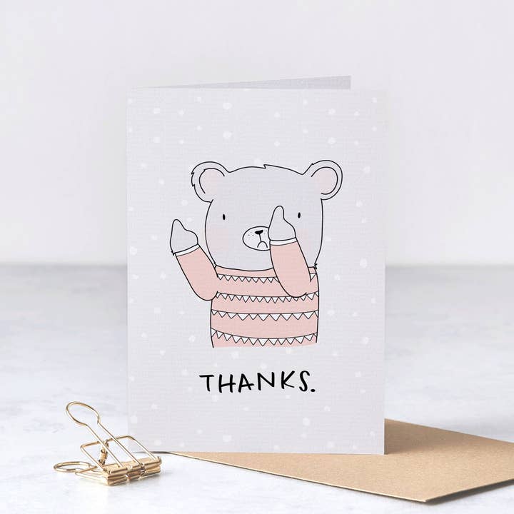 THANKS F**CK YOU! for wholesale by Greta Jane