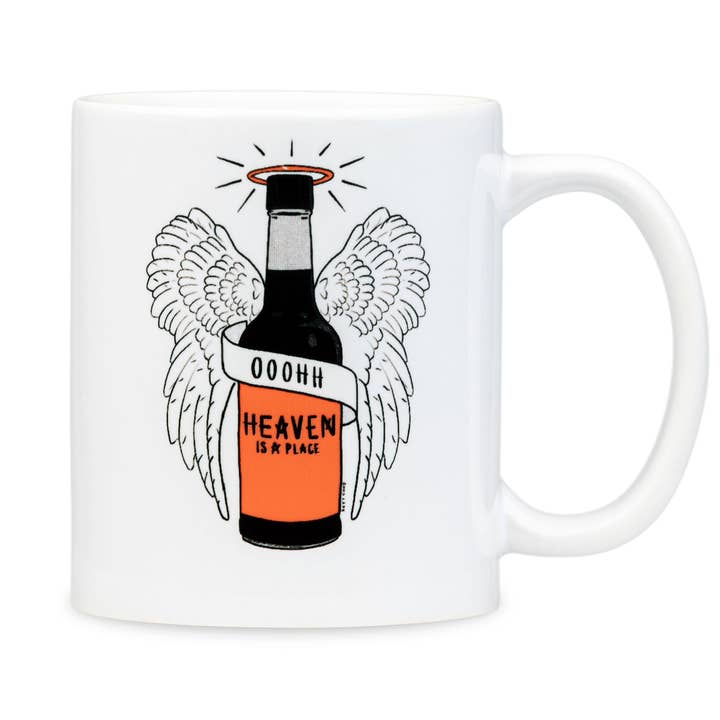 O paraíso é um lugar na terra - caneca Henderson's Relish por atacado de Reyt Good Illustration