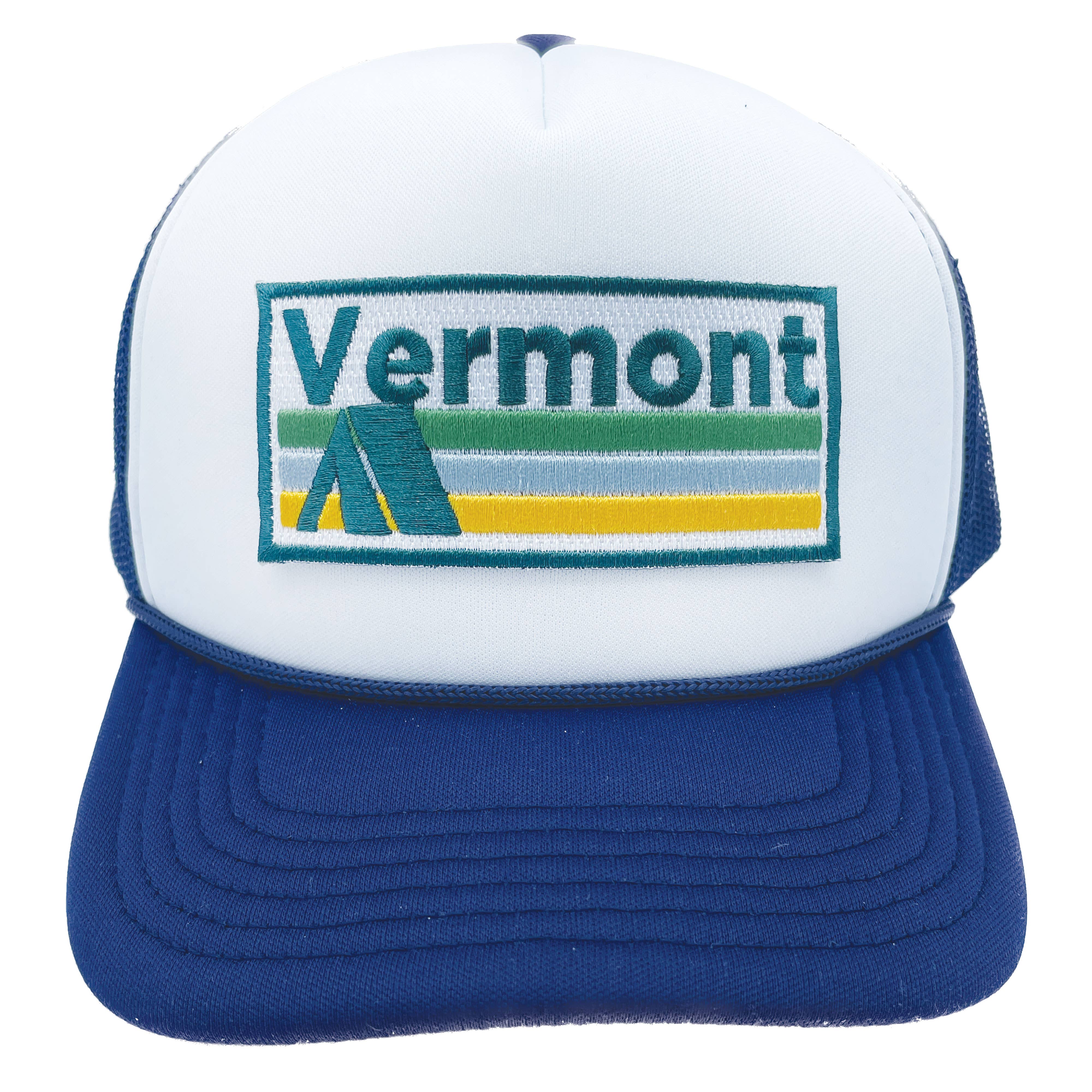 Hey Mountains - Vente Chapeau – enfant - Casquette Trucker Kids Vermont - Camping Rétro0