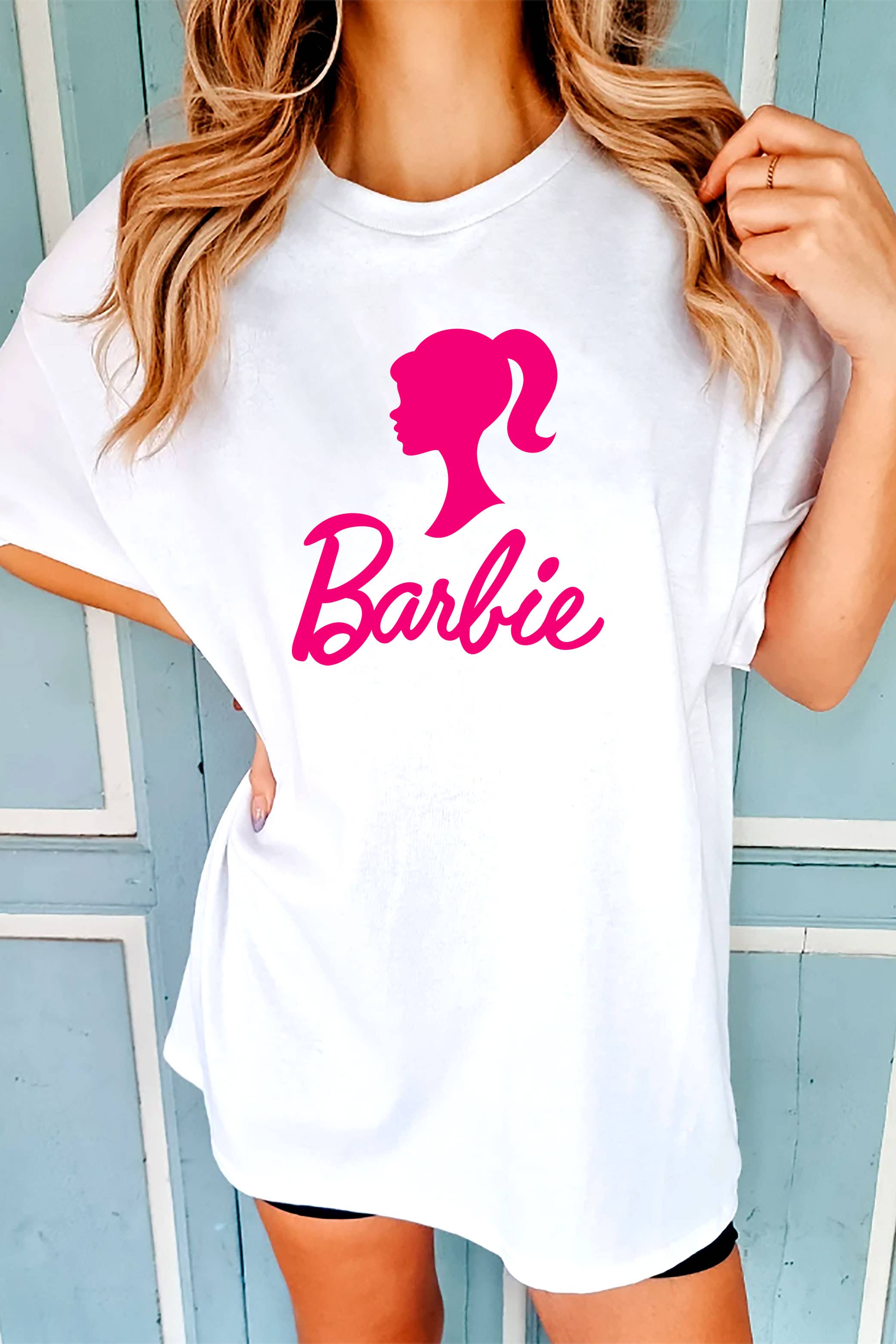 Top Avenue - Wholesale Screen Printed T-Shirt - Women's - Hot Barbi, Unisex Round Neck T-Shirt19