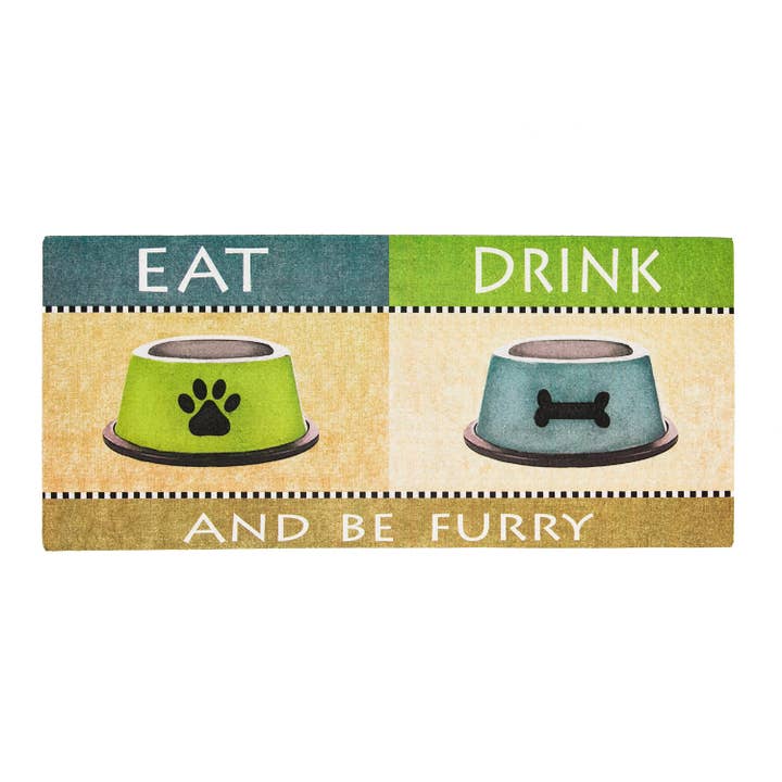 Evergreen Enterprises - Wholesale Door Mat - Sassafras Paw Print Set of 4 (43BM007+43201+431125+43N1634)