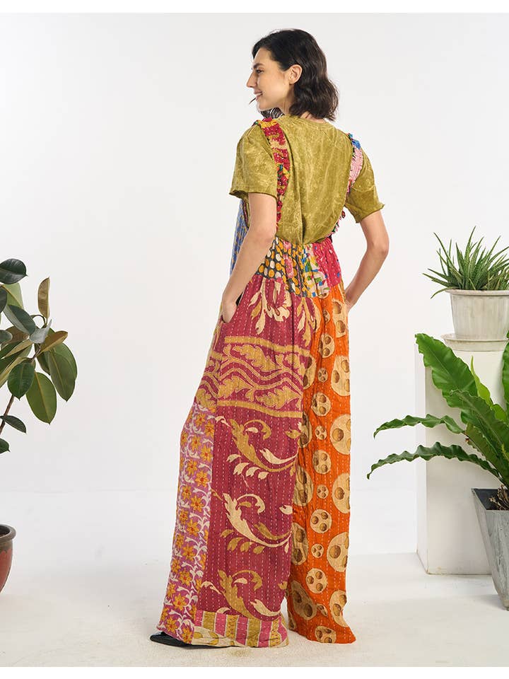Kathmandu Imports - Wholesale Jumpsuit - Women's - WOMENS CLOTHING-COTTON JUMPSUIT (KT-1575)