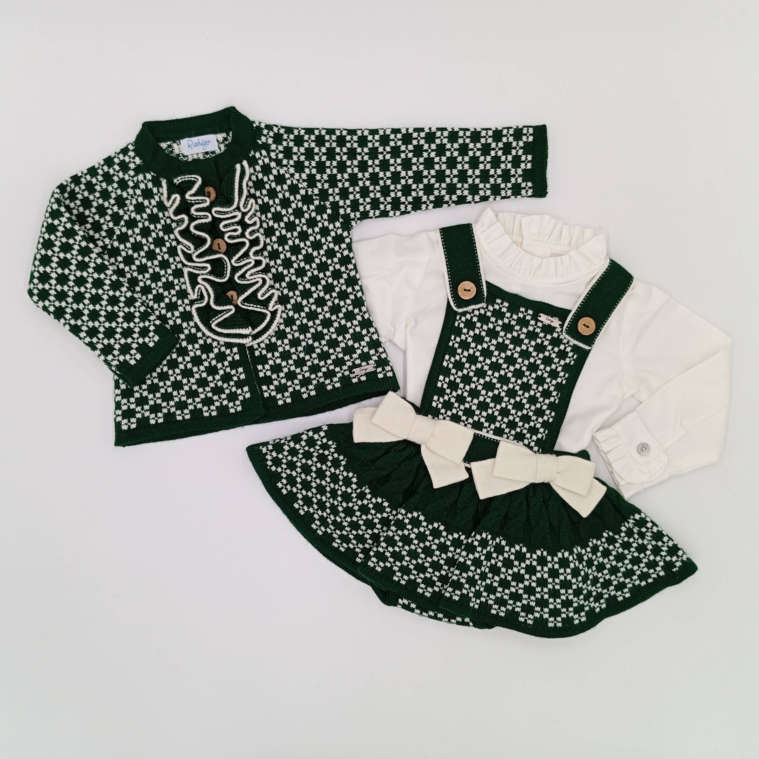 Rahigo Moda Infantil - Wholesale Clothing Set - Baby - 25205 SET. 3 PIECES ROMPER, SHIRT AND JACKET1