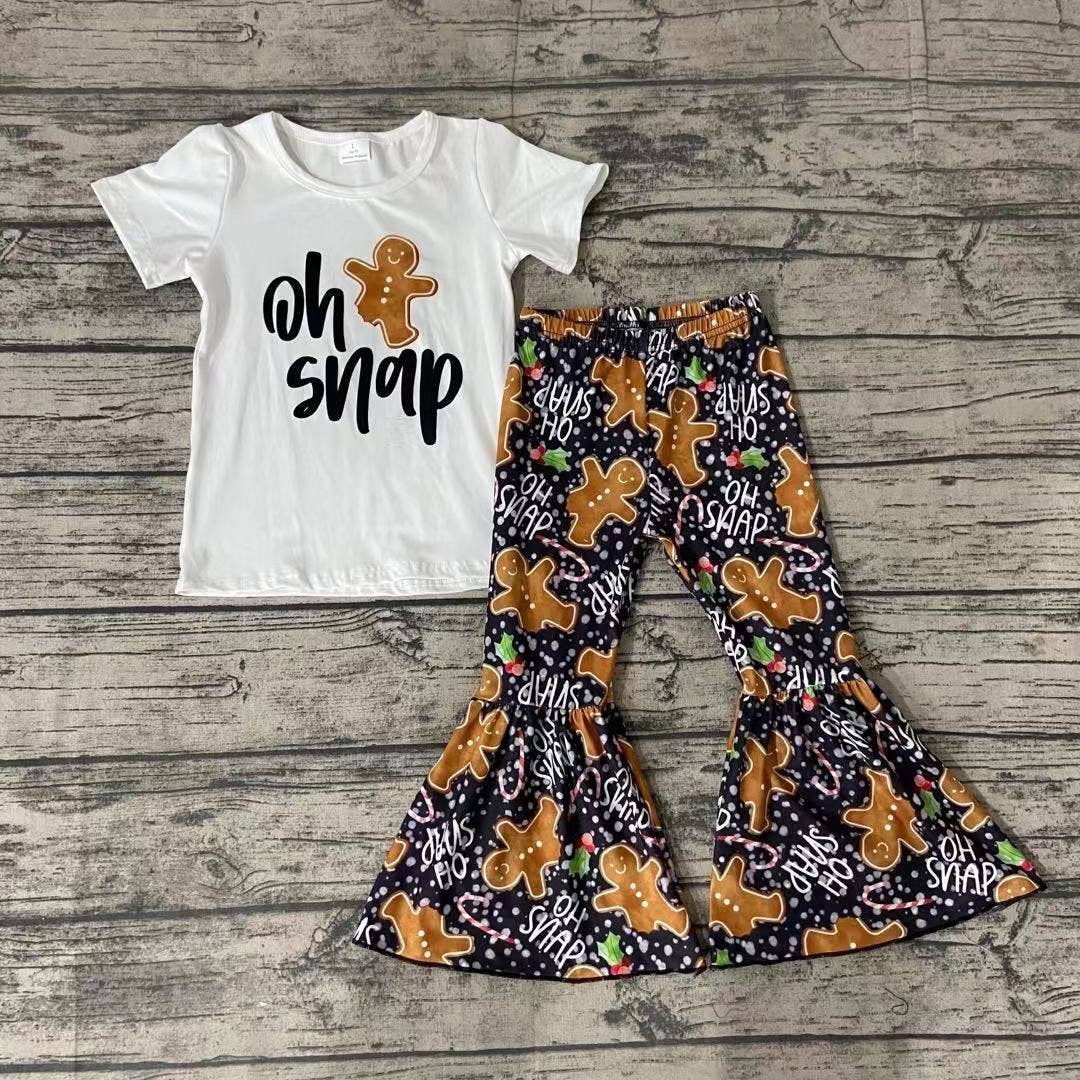 Aier Wholesale - Vente Ensemble haut et pantalon – enfant - Cloches Oh Snap (vous pouvez choisir l'arc ici)2