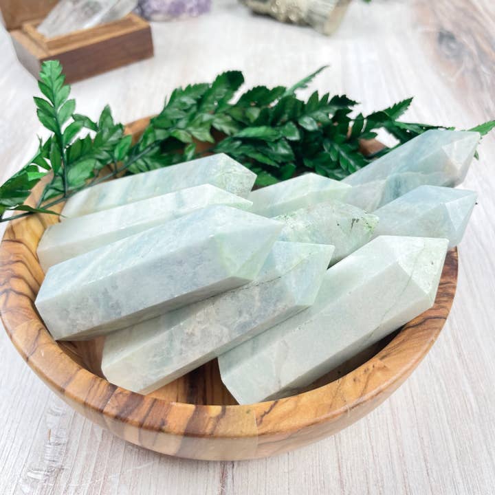 Ewelina Pas Jewelry - Wholesale Spiritual Stone/Crystal - 2.5-3inch Caribbean Blue Calcite Point9