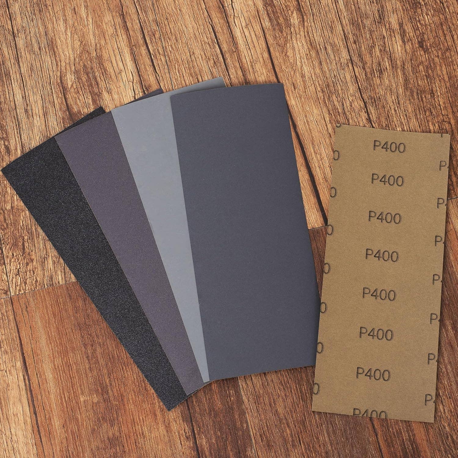 Bates Choice - Wholesale Craft Supplies - Bates- Sandpaper, 48 pcs, 120 to 5000 Grit Assortment8