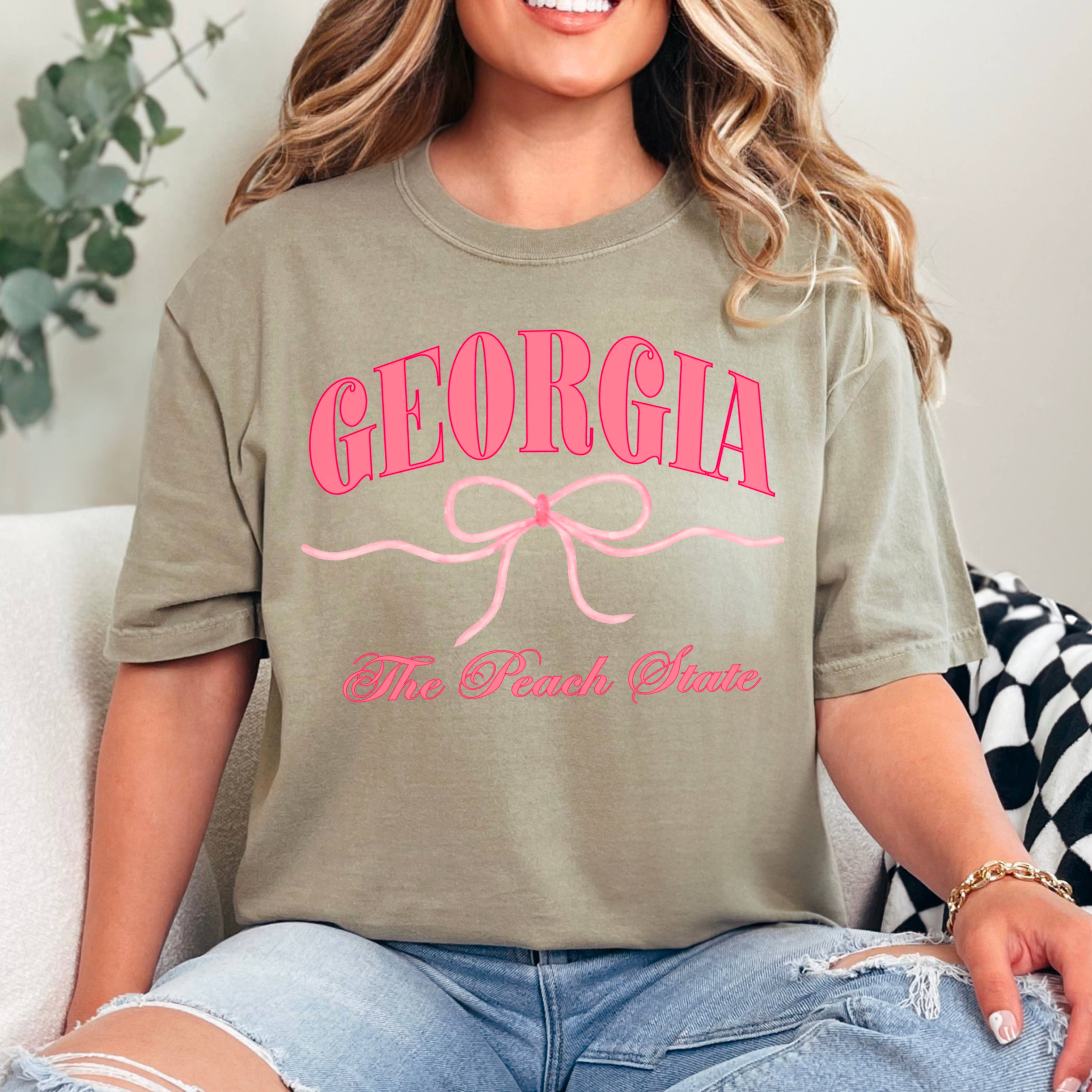 Shoppe SHC – wholesale T-shirt (graphic) – women's – Coquette Tee | Georgia Tee | Ladies Graphic Tee8