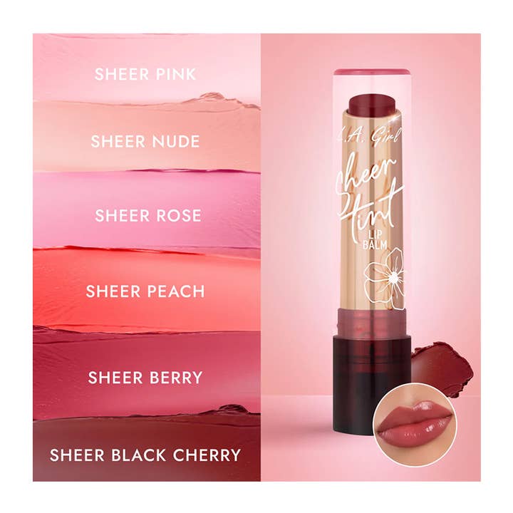 PINEAPPLE Beauty – wholesale Lip Balm – LA Girl GPD525 Sheer Tint Lip Balm Display - 36 pcs