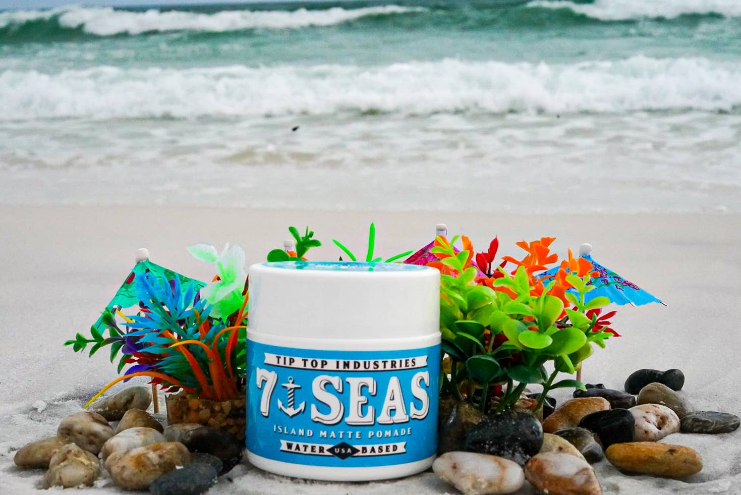 Tip Top Industries - Vente Pommade pour cheveux – homme - Pommade mate 7Seas Island3