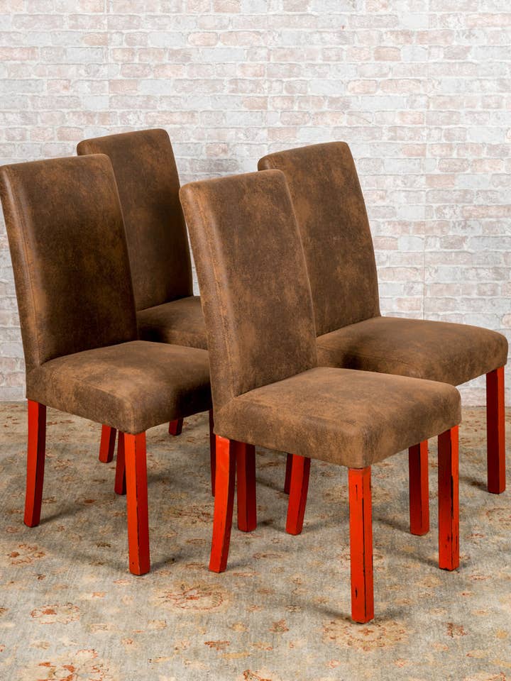 Set of four vintage Bonanova chairs for wholesale by Antique Arte y Decoración