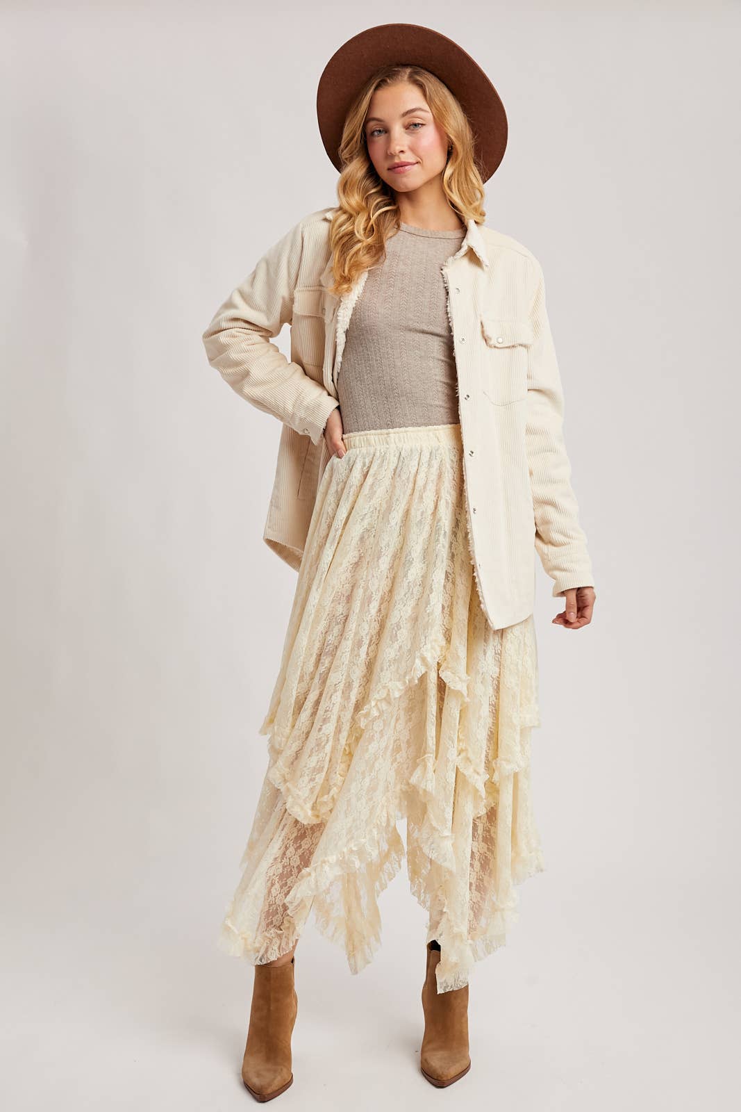 Bluivy - Wholesale Jacket - Women's - CORDUROY SHERPA-LINED JACKET25