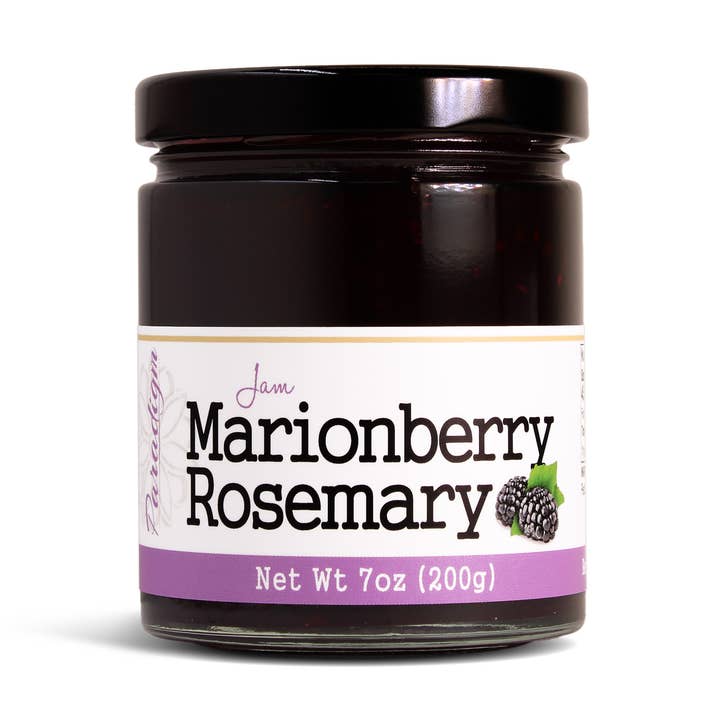 Paradigm Marionberry Rosemary Jam for wholesale by Paradigm Foodworks