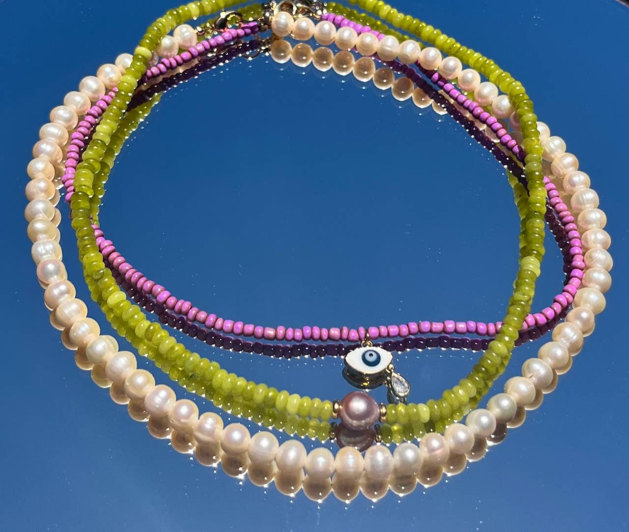 Heather Kahn - Wholesale Beaded/Pearl Necklace - Tahiti Necklace2