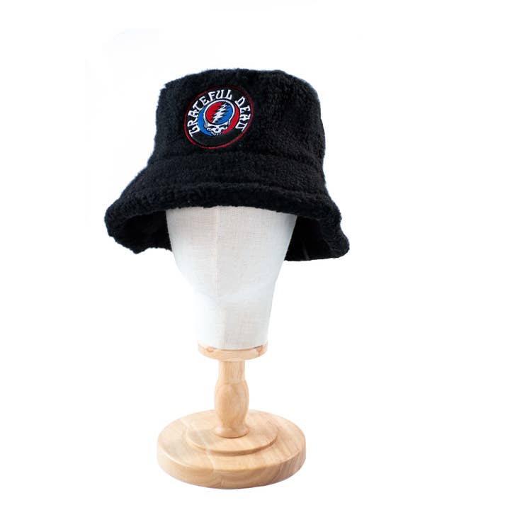 High Desert Gear - Wholesale Bucket Hat - Women's - Grateful Dead Black Stealie Bucket Hat1
