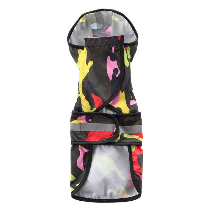 Cheerhunting - Wholesale Pet Raincoat - Dog - Ozzie - Camo Dog Raincoat