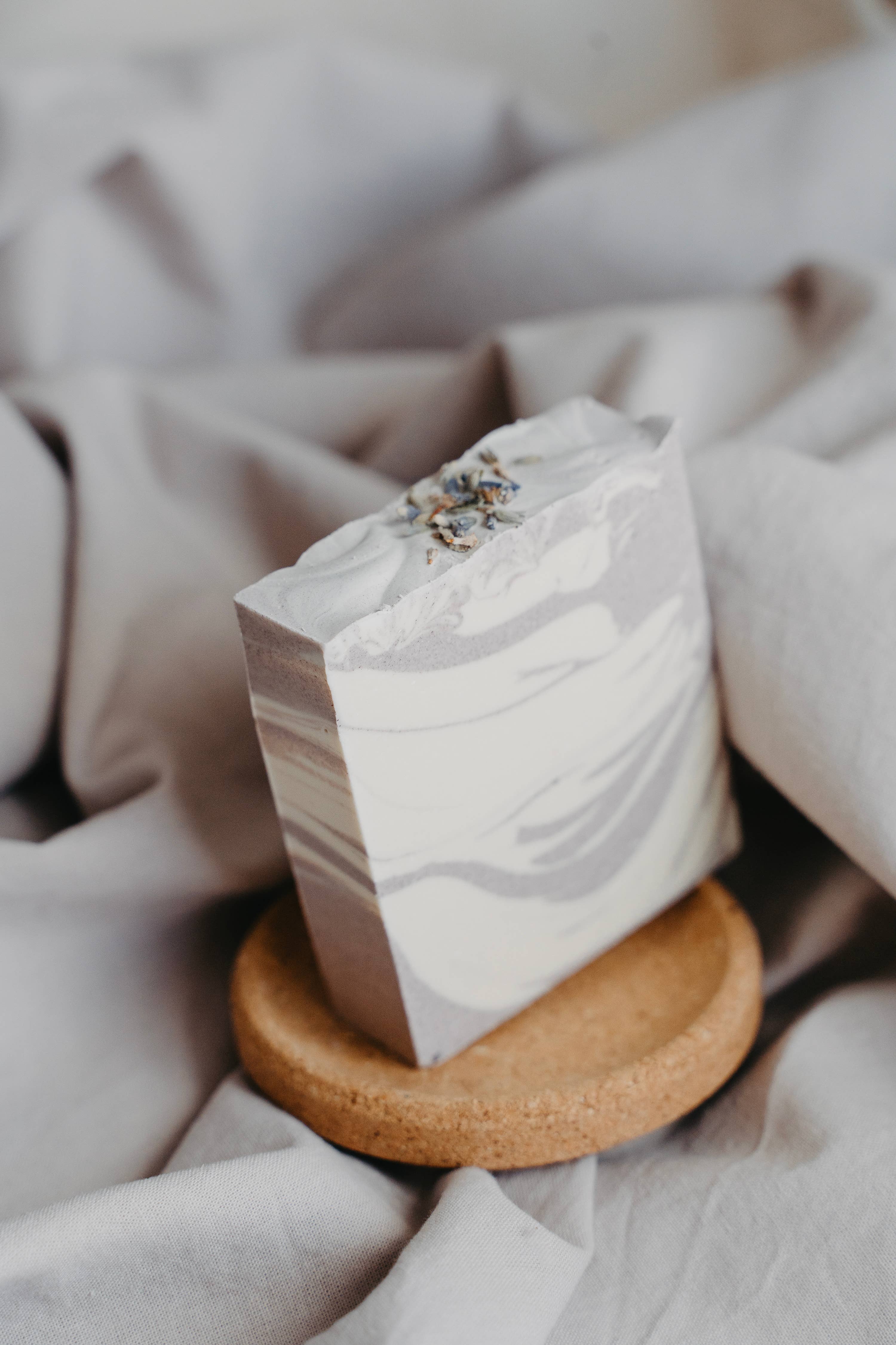 Moreva - Vente Pains de savon - Savon naturel Lavender Field au parfum apaisant de lavande0