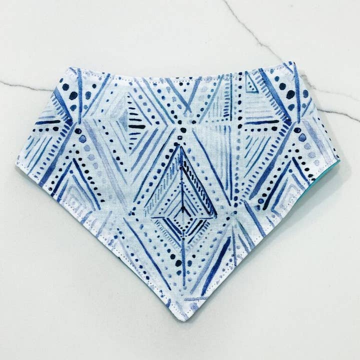 Bandana para perros Blue Diamond para venta al por mayor de LunaBlu