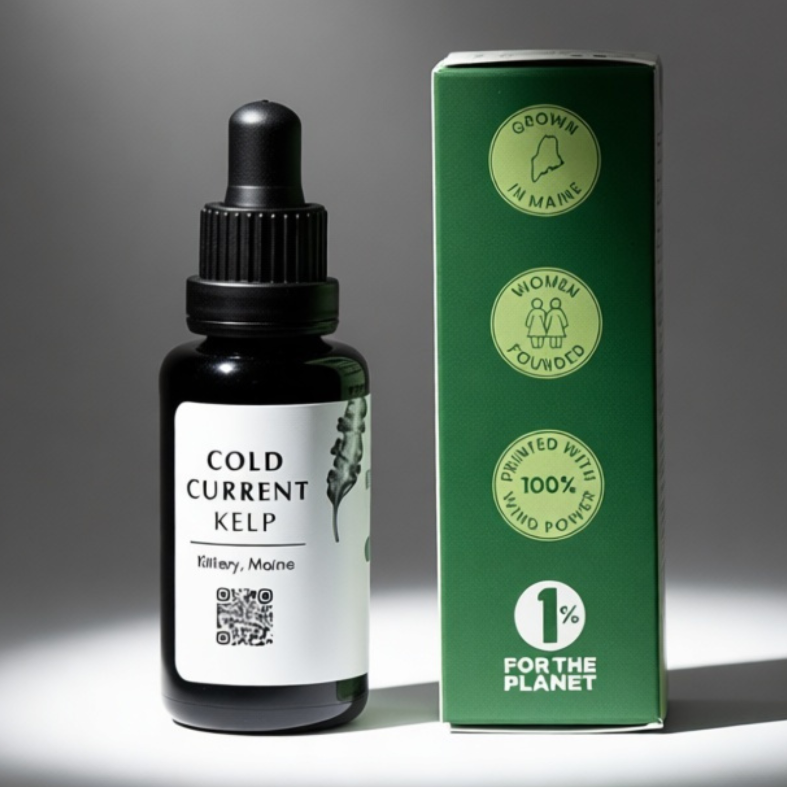 Cold Current Kelp - Wholesale Facial Oil - KelpGlow® Facial Oil (Fragrance Free) - 1 fl oz (30ml)1