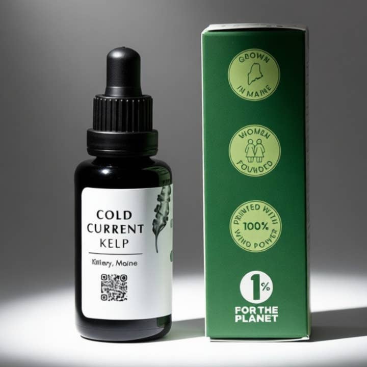 Cold Current Kelp - Wholesale Facial Oil - KelpGlow® Facial Oil (Fragrance Free) - 1 fl oz (30ml)1