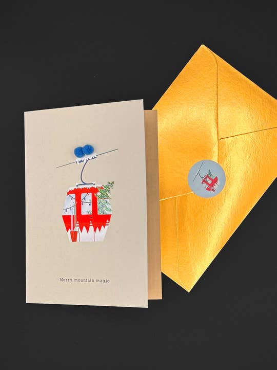 Karte Blanche - Wholesale Christmas Card - Kabelbaan1