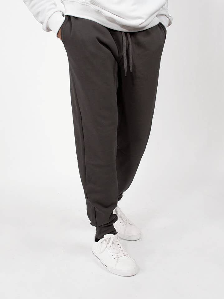 Joggers Basic Anthracite for wholesale by StockNow Unipessoal