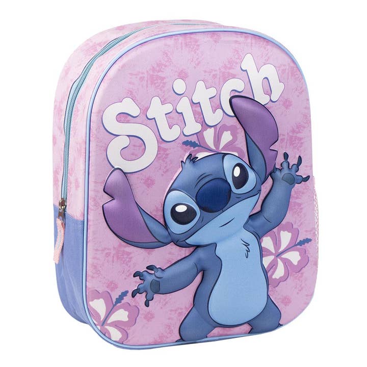 3D STITCH CHILDREN'S BACKPACK - 2100005351 for wholesale by Mastoys, S.L.
