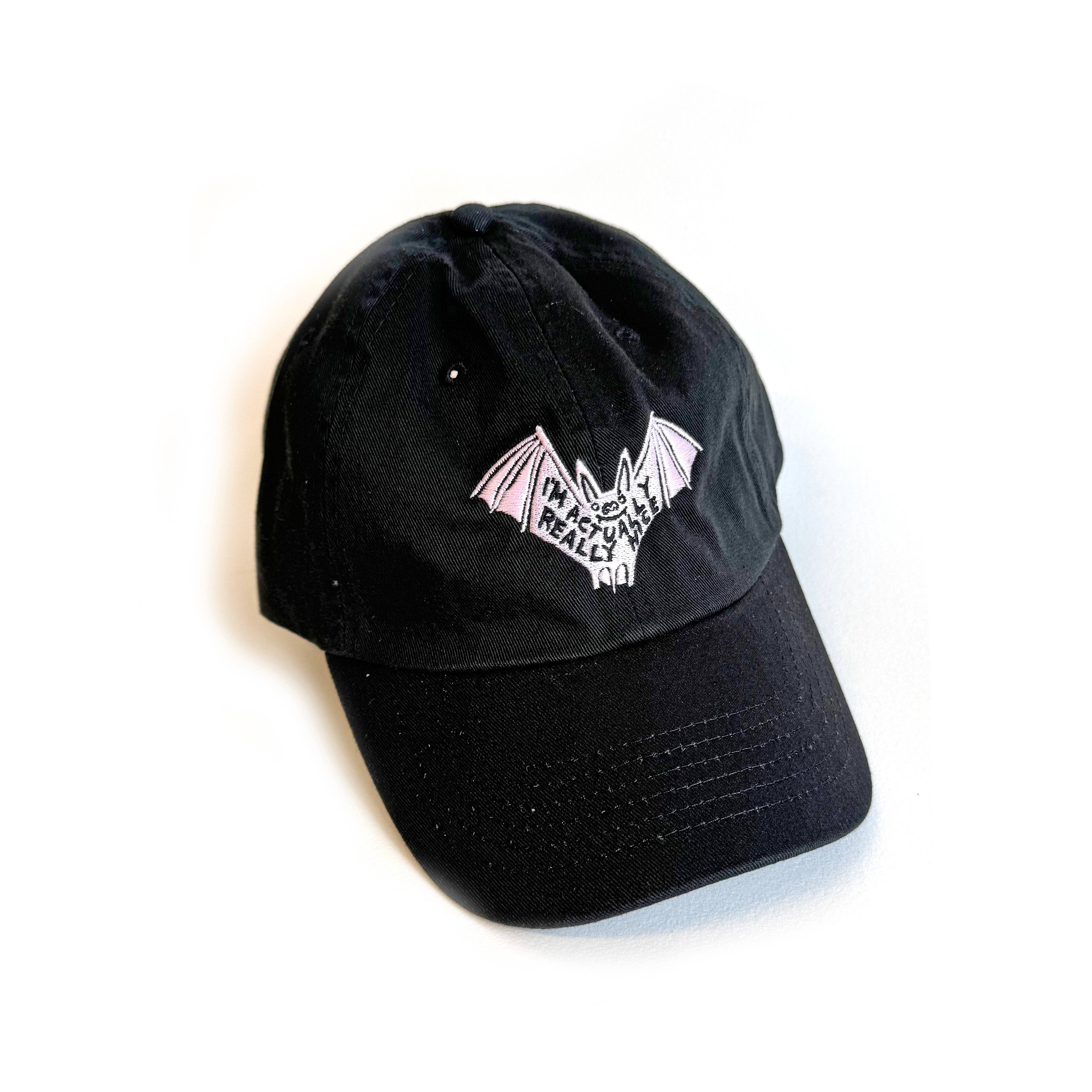 Molly Anne Bishop - Wholesale Baseball Cap - Unisex - I'm Actually Really Nice Bat Hat