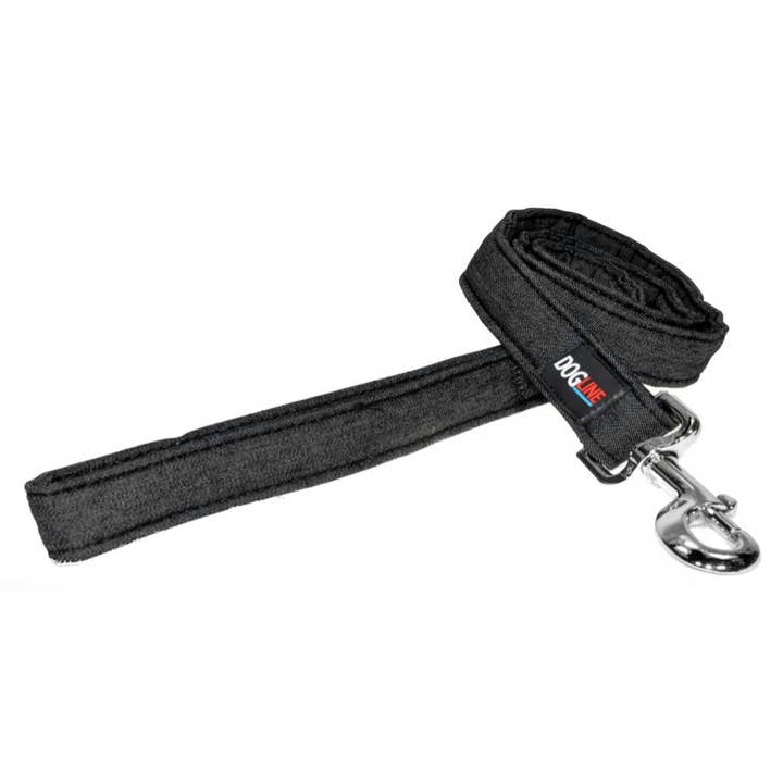 Dogline - Vente Laisse – chien - Laisse plate en jean