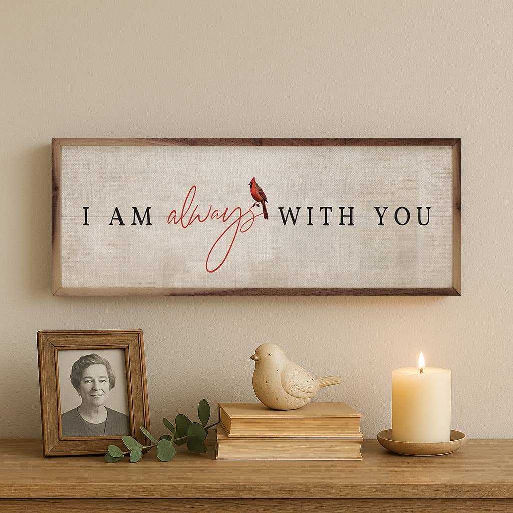 Kendrick Home - Wholesale Wood Wall Art - I Am Always With You2