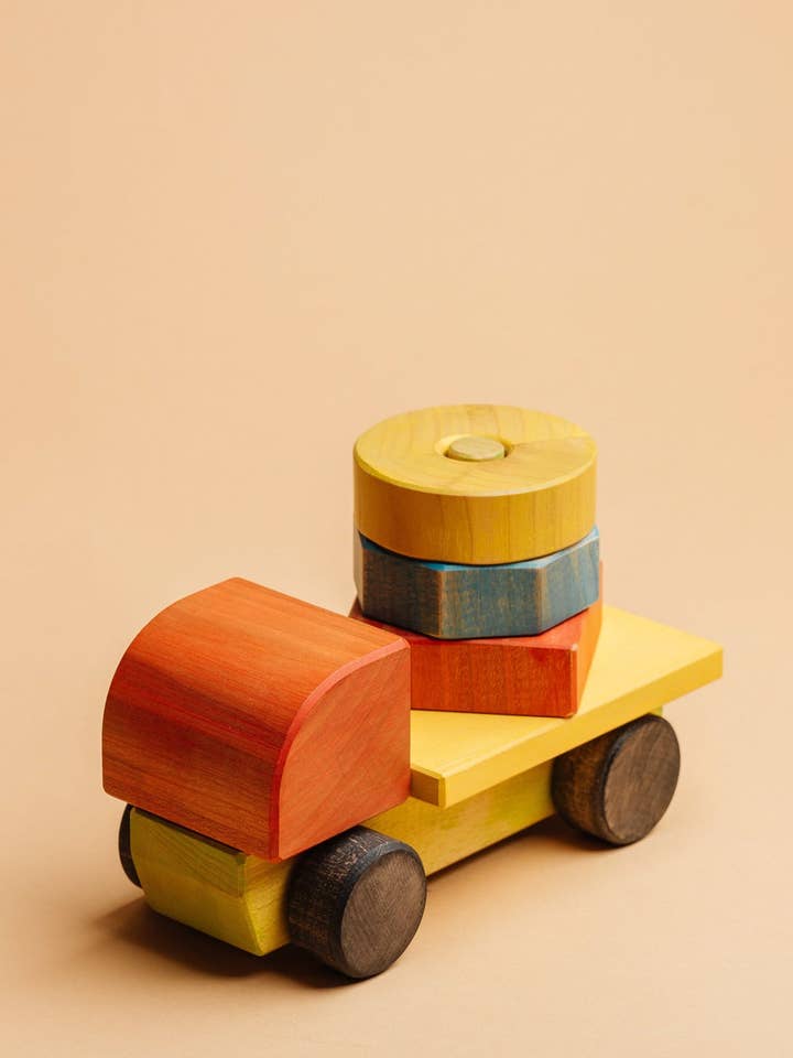 Wooden Toy Truck Mini for wholesale by Liswood