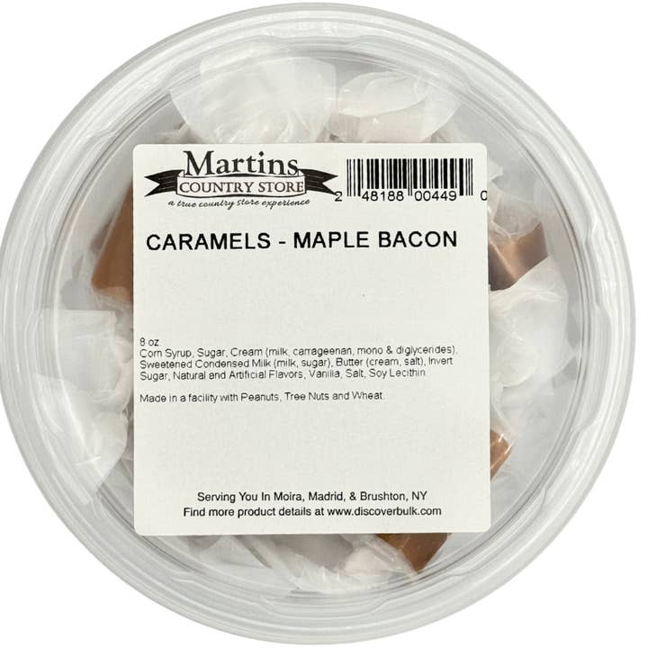Martin's Country Store LLC - Vendita all'ingrosso Caramello - CARAMELLE - PANCETTA D'ACERO3
