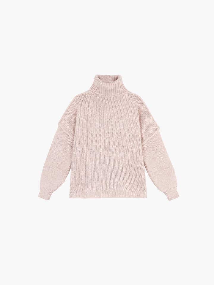 An'ge - Wholesale Knit Sweater - Women's - PULL LEJOKO powder4