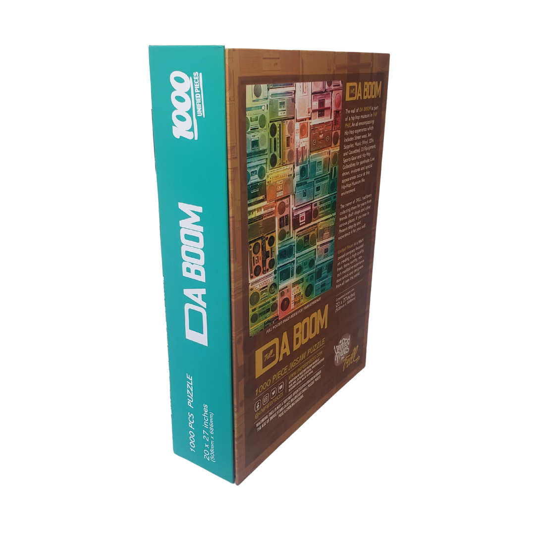 Unified Pieces – wholesale Pussel - Vuxen – DA BOOM – 1000-bitars pussel från Unified Pieces6