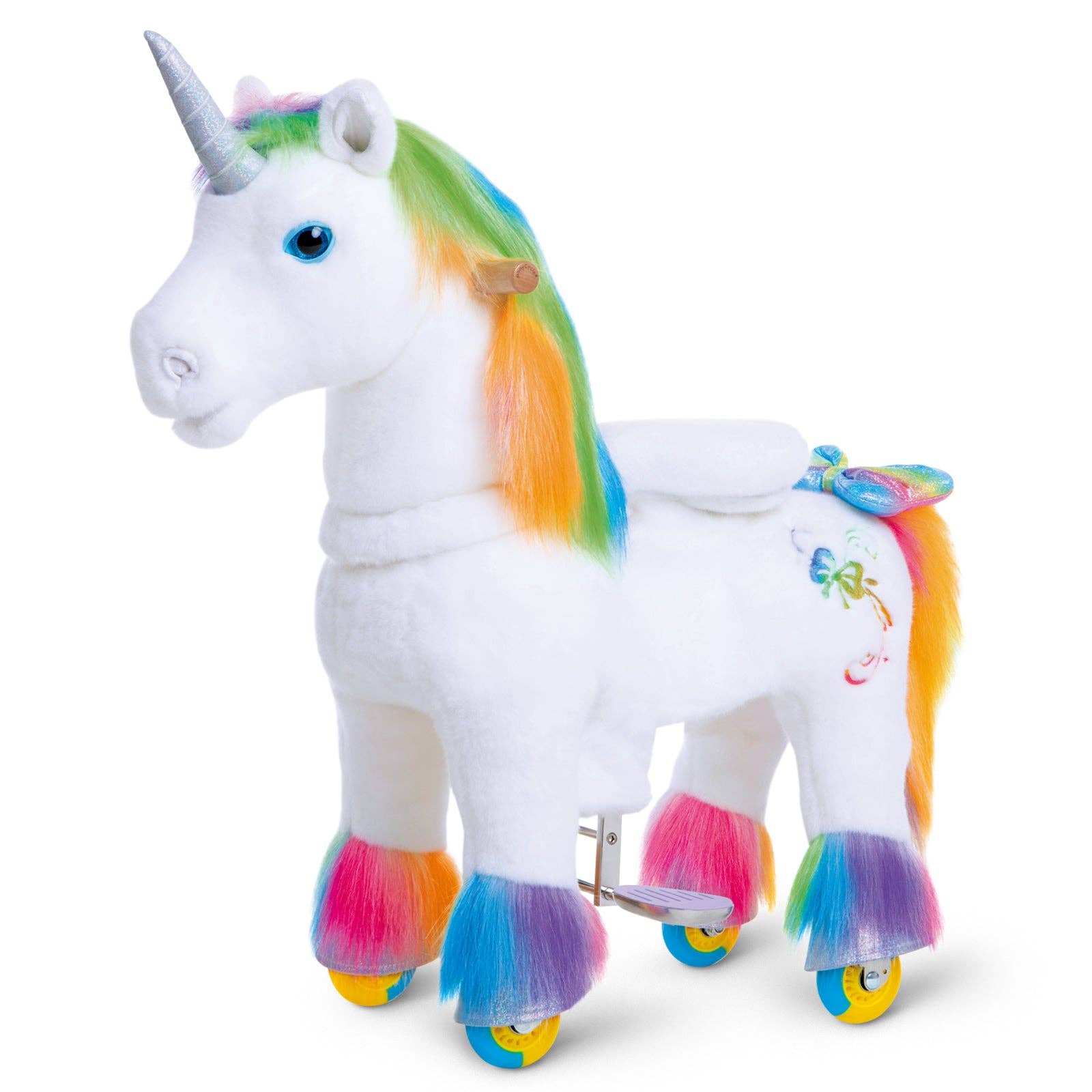PonyCycle GmbH - Wholesale Rocking Horse - Kids - Model X Ride-on Unicorn Toy- Rainbow Unicorn0