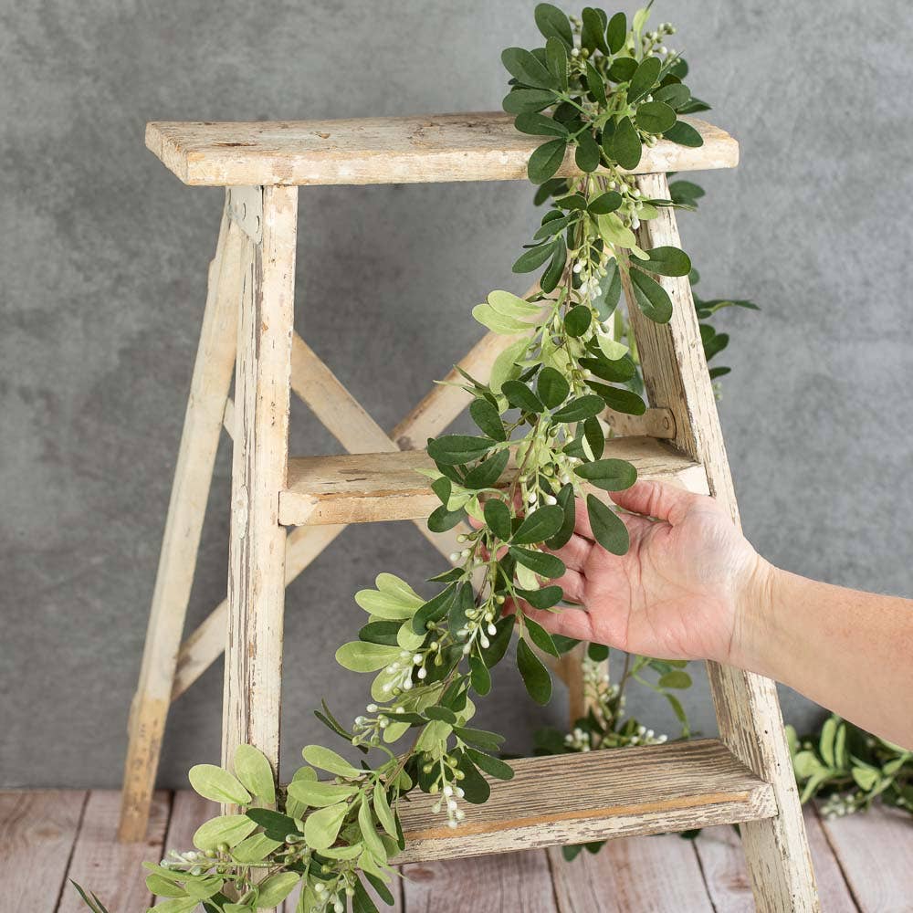 Factory Direct Craft - Wholesale Bunting/Garland - Faux Tea Olive Greenery - Select Garlands or Branch Stems8