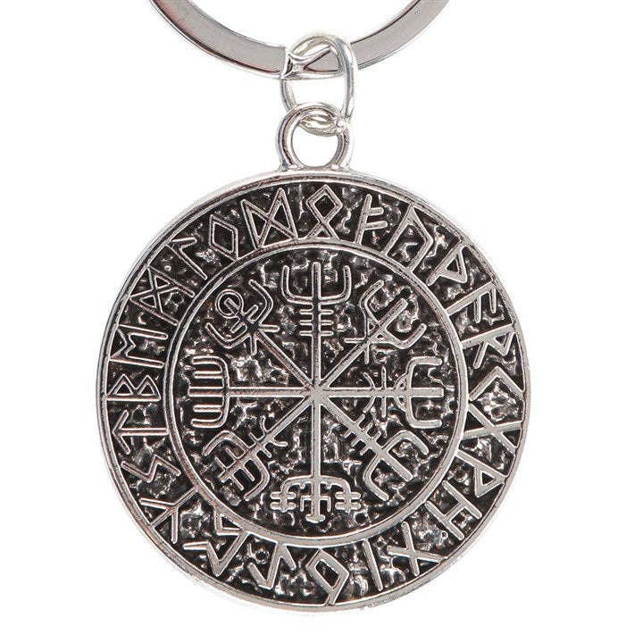 Something Different Wholesale - Wholesale Keychain - Men's - Pathfinder Vegvisir Viking Keyring3