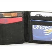 Goat Skin Super Slim Front Pocket Wallet Style: 17701 for wholesale by Leather Impressions Inc
