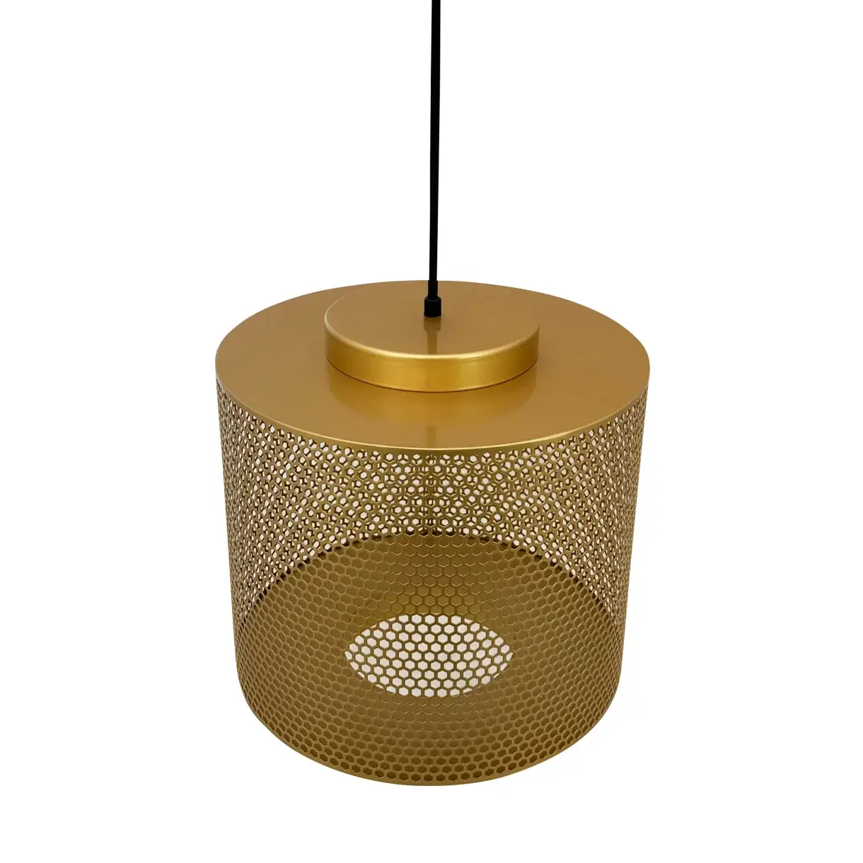 Dyberg Larsen - Wholesale Chandelier/Hanging Light - Pau pendant with brass mesh1