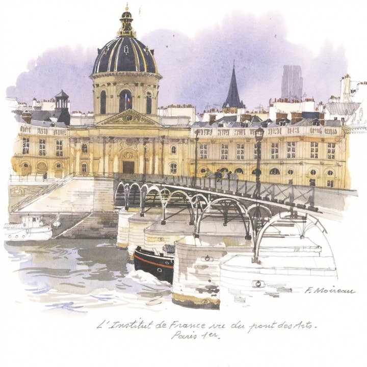 CARTES DOUBLES FABRICE MOIREAU 15X15 PO 35 pour la vente par Phenicia