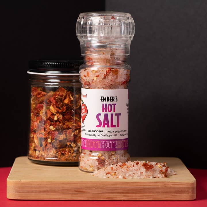 Hot Dan Peppers - Wholesale Salt - Ember's Hot Salt