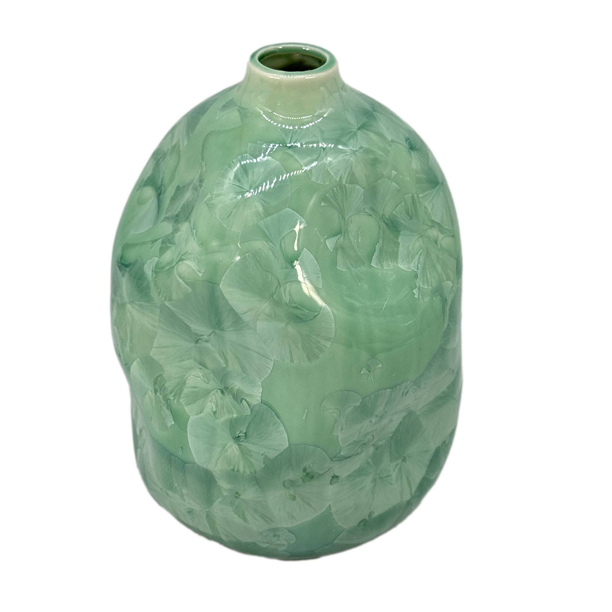 Galt International Company – Großhandel Vasen – Keramikvase mit Kristallglasur 8"10