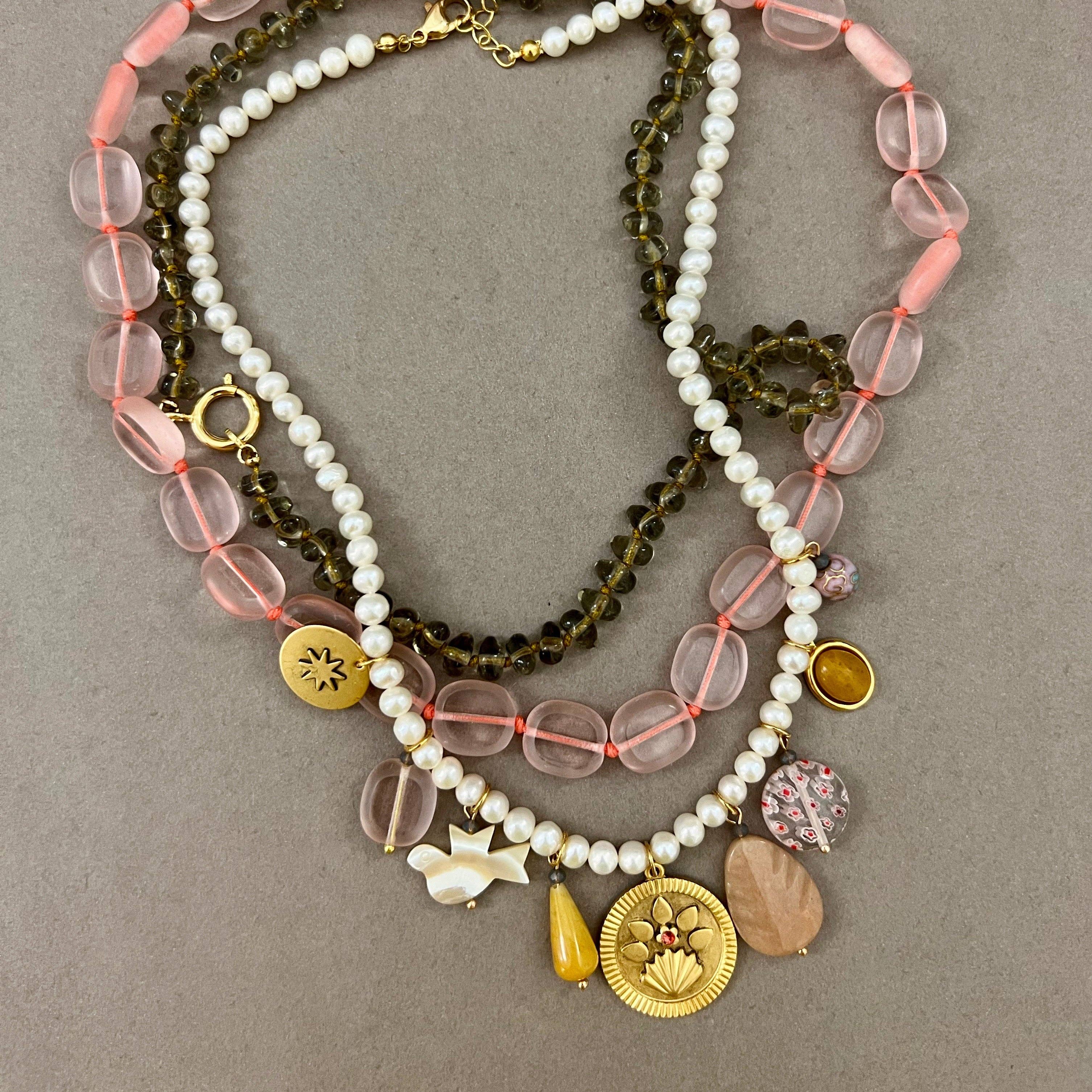 Sandrine France Studio - Vendita all'ingrosso Collane di perline/perle - Collana Stefanie1