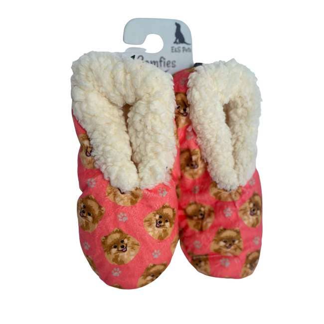E&S Pets - Vente Chaussons – femme - Pantoufles Poméranie1