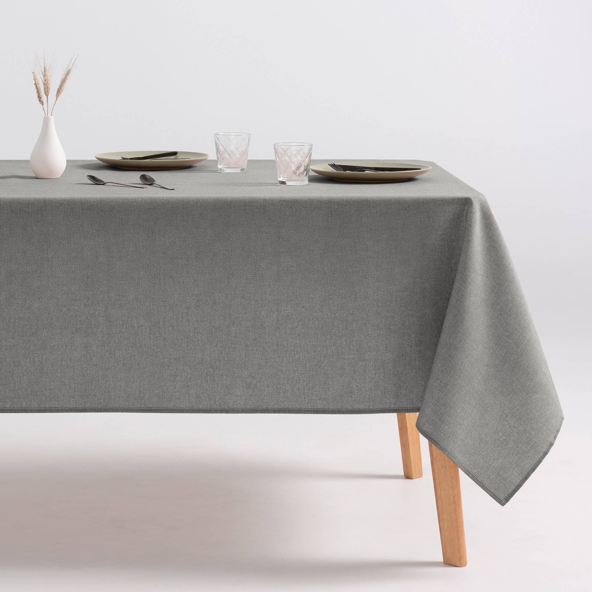 GAMUSI - Wholesale Tablecloth - Stain-resistant cotton tablecloth fabric feel INDIRA20