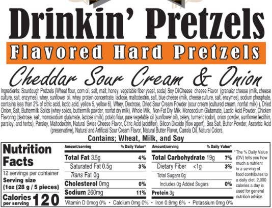 Sweet G's Bakery - Drinkin’ Pretzels™ - Vente Bretzels - Assortiment de bretzels durs aromatisés #P -1 (sacs de 30 à 12 oz)2