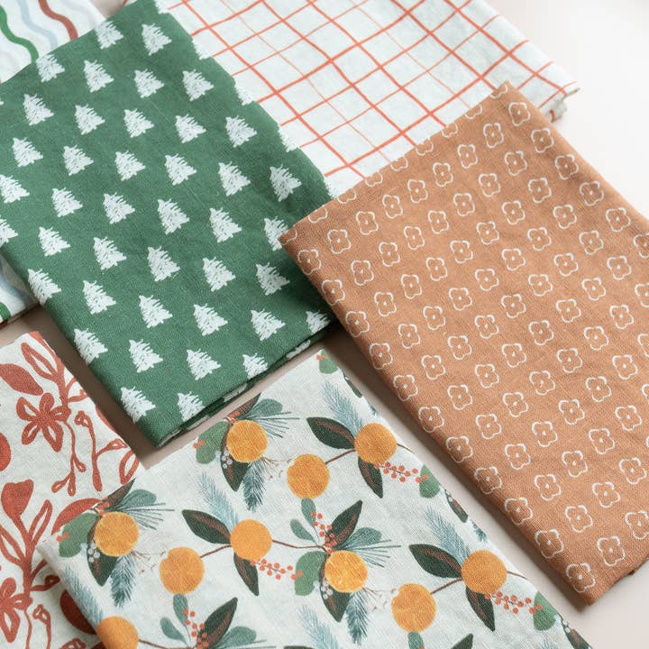 Our Heiday - Wholesale Tea Towel - Elise Sienna Linen Tea Towel5